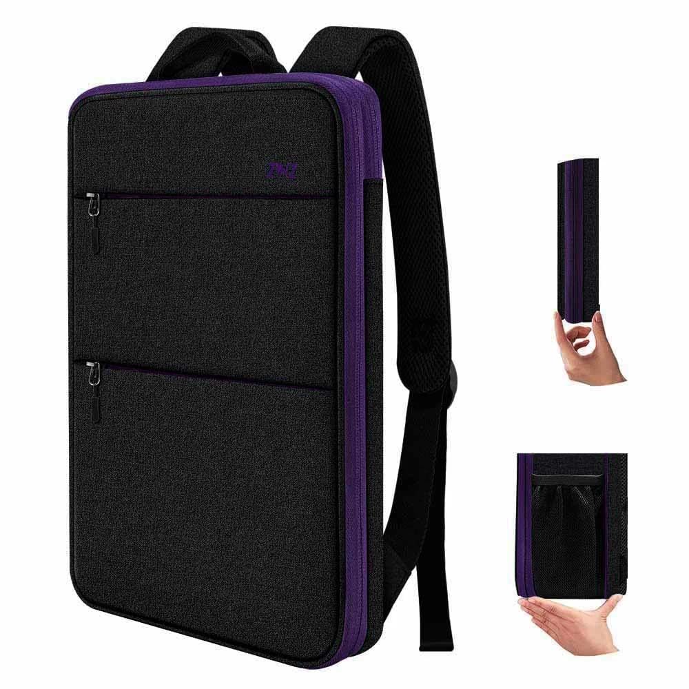 ZINZ Zaini zaino sottile espandibile per PC 13-14 pollici B02K01