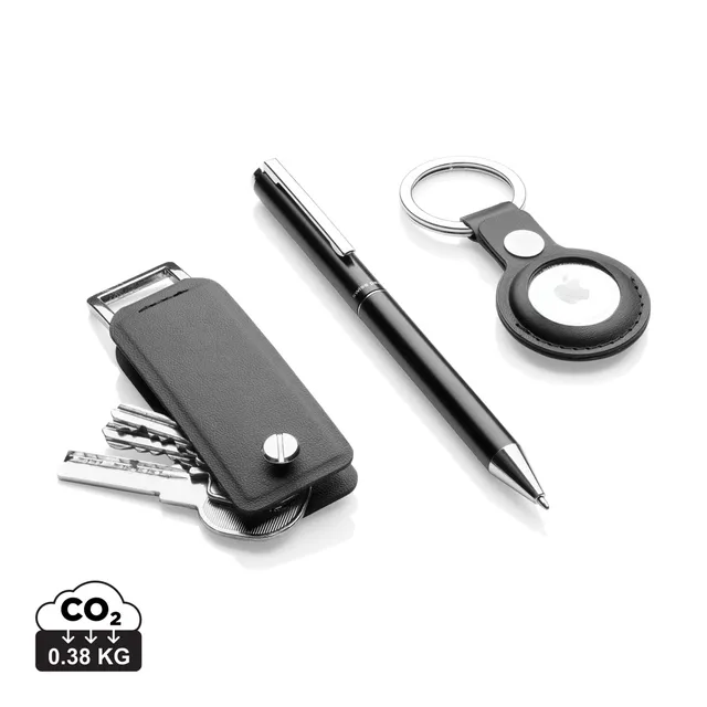 Swiss Peak Ufficio & Scrittura Tula set regalo deluxe 3 pezzi nero rPU RCS