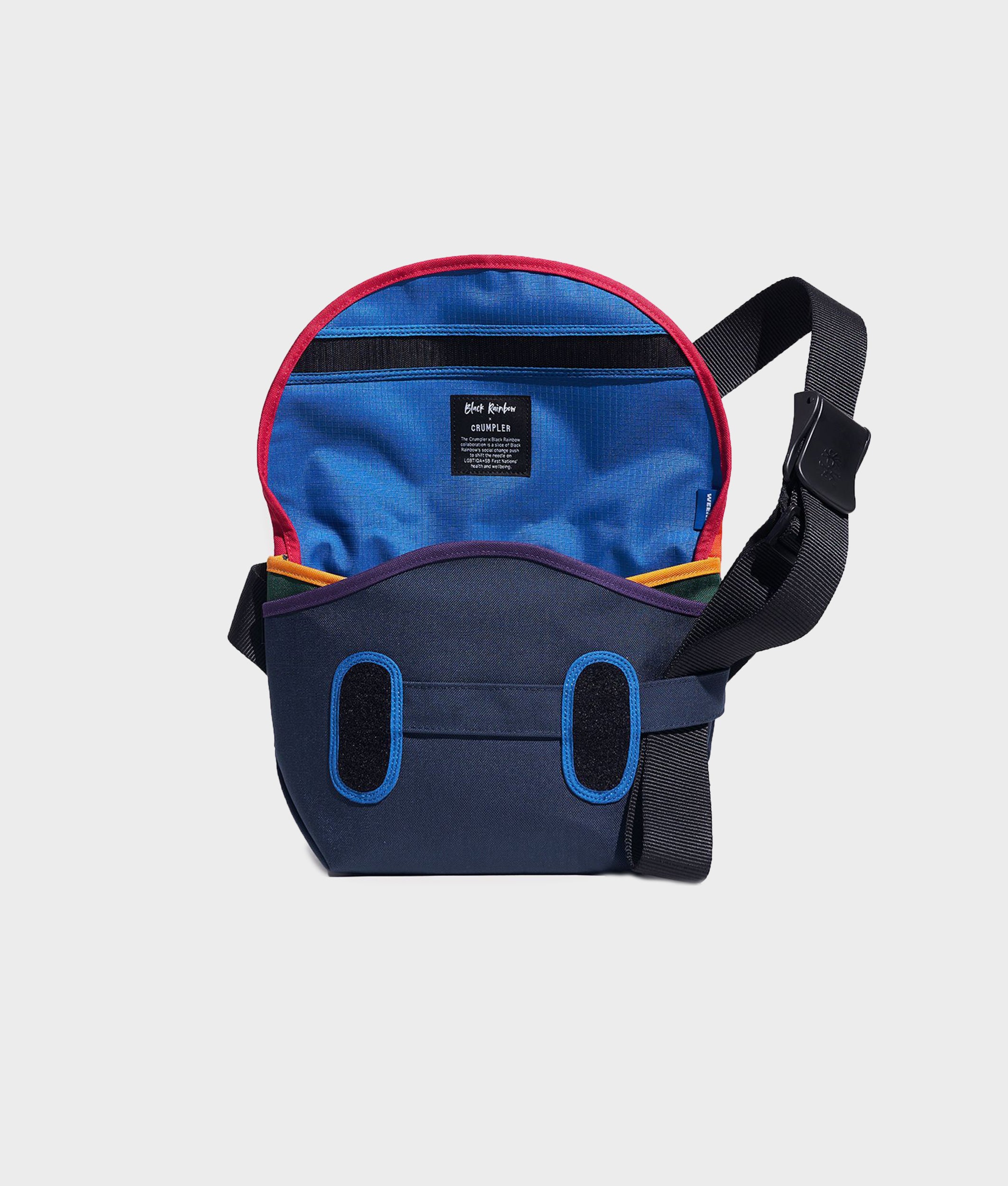 Crumpler Messenger Bags Weenie - Black Rainbow messenger Rainbow edizione limitata
