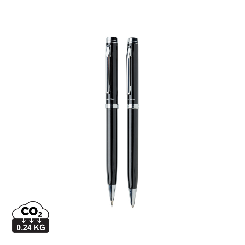 Swiss Peak Ufficio & Scrittura Luzern set penne nero con matita 0,7 mm