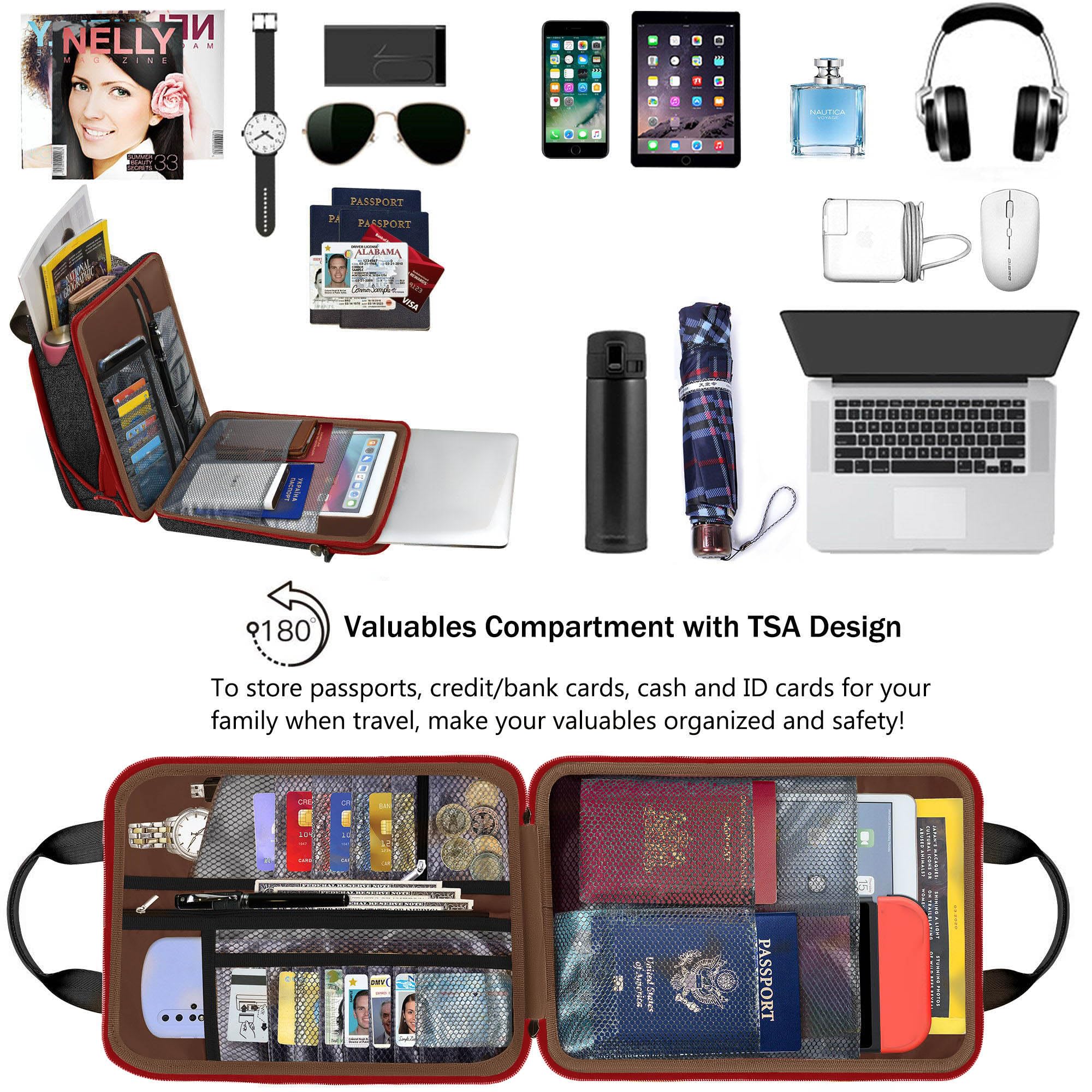 ZINZ Shoulder Bags B01K02 borsa tracolla laptop 12,9-13" estensibile