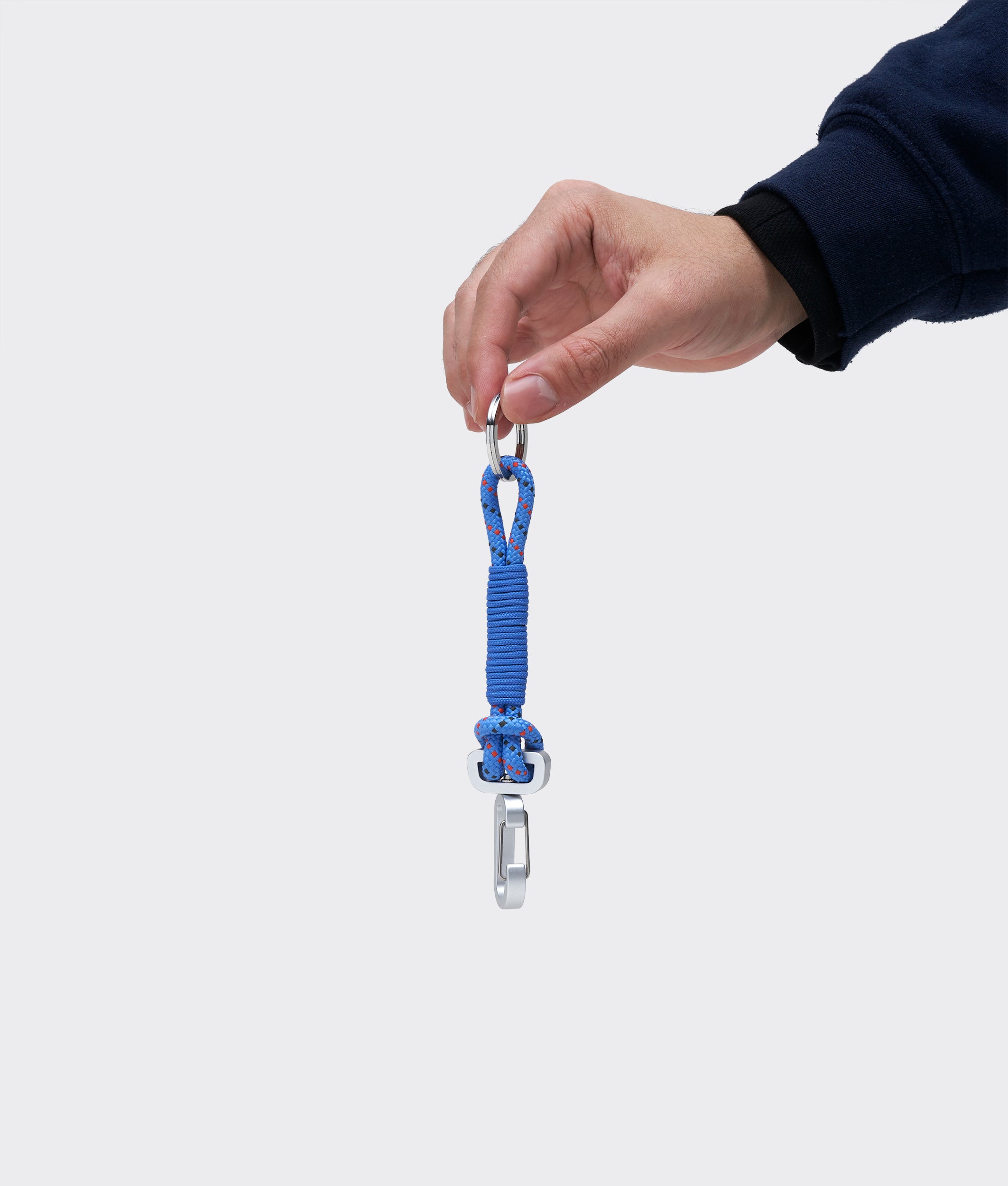 Crumpler Small Bags & Accessories Key Holder portachiavi Blu scuro moschettone in alluminio