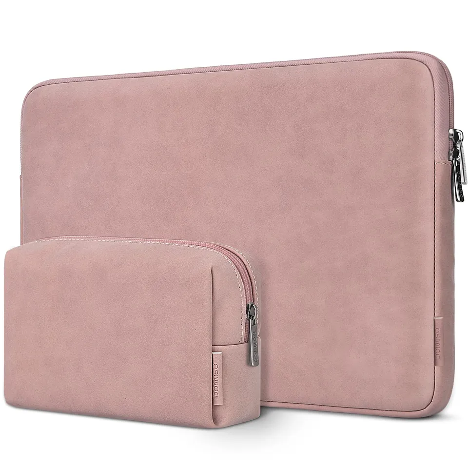 Domiso Laptop Sleeve 13,3 Pollici custodia rosa impermeabile
