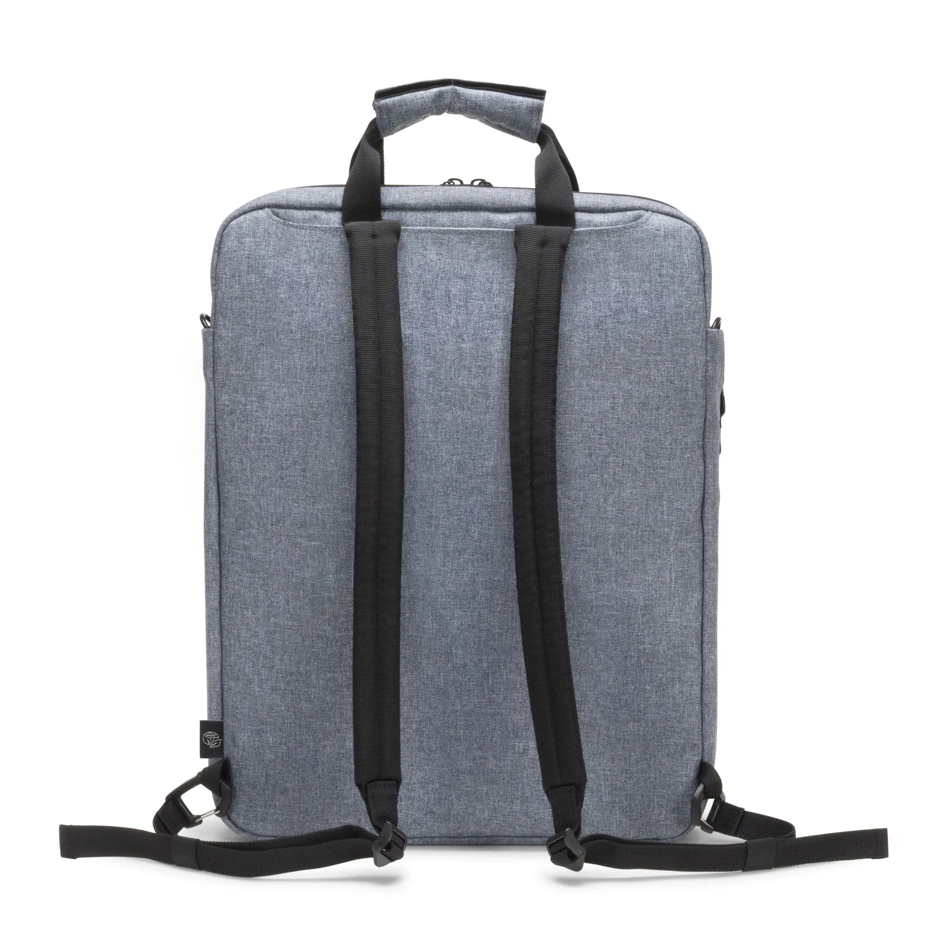 BASE XXO Laptop Bags Eco Tote Bag MOTION borsa laptop 13-15,6 Blue Denim rPET