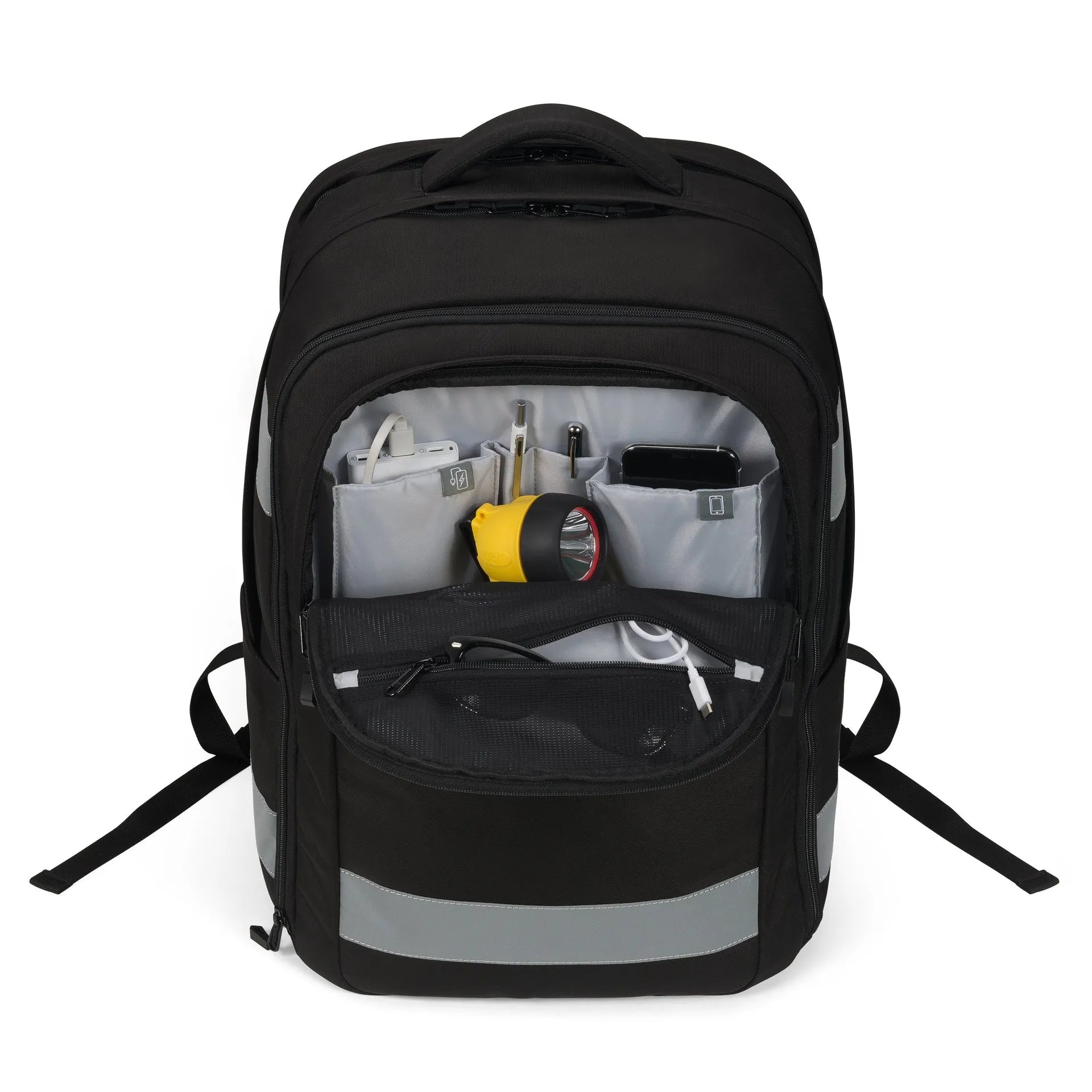 BASE XXO Backpacks REFLECTIVE zaino 32-38 L nero riflettente