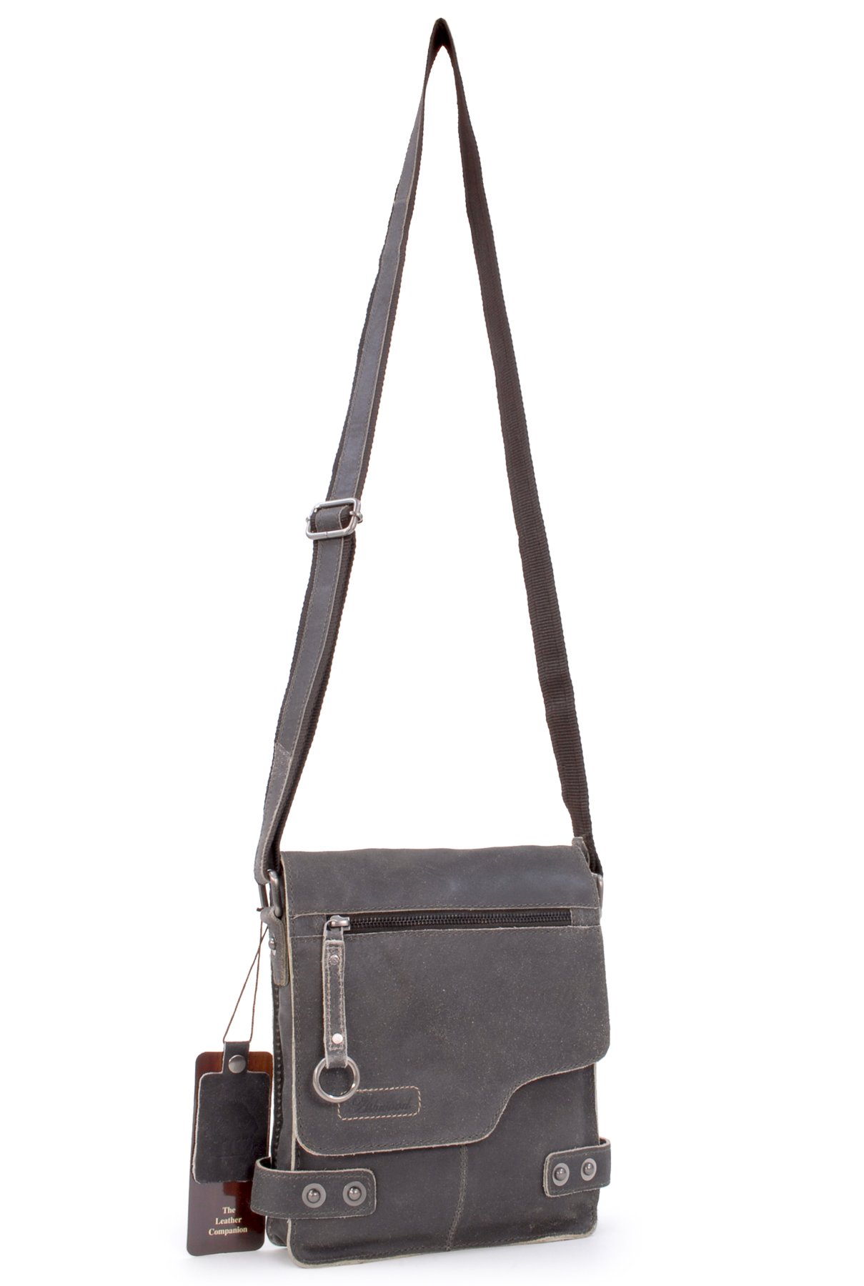 Ashwood Man Bags & Briefcases Camden 8351 borsa messenger Marrone compatta