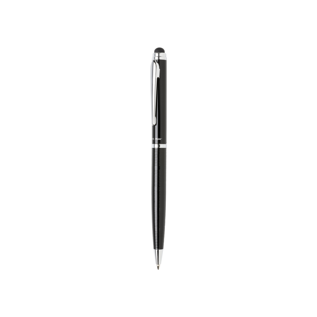 Swiss Peak Ufficio & Scrittura Penna touch Swiss Peak deluxe penna nera refill blu