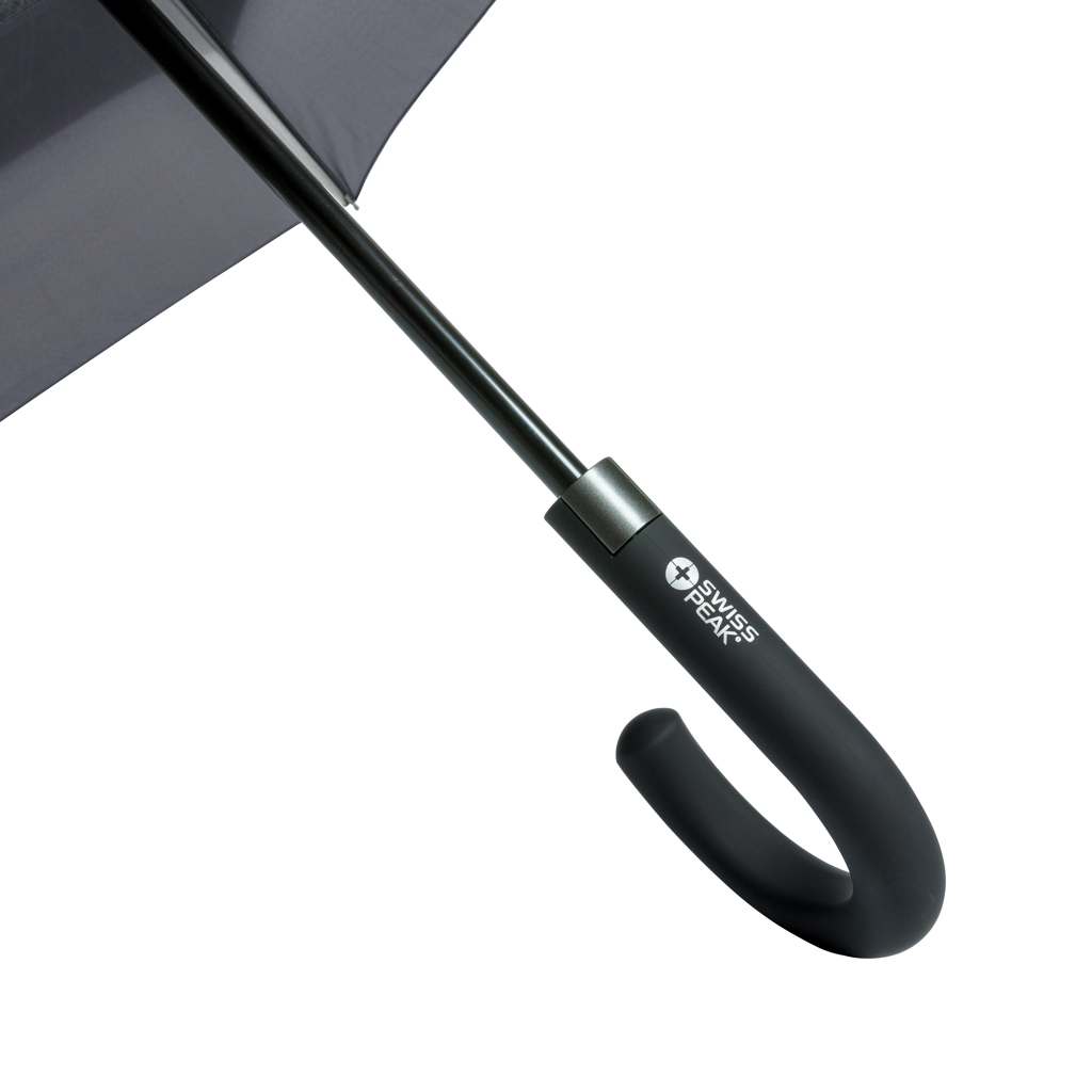 Swiss Peak Ombrelli Ombrello espandibile da 23″ a 27″ AWARE™ nero automatico