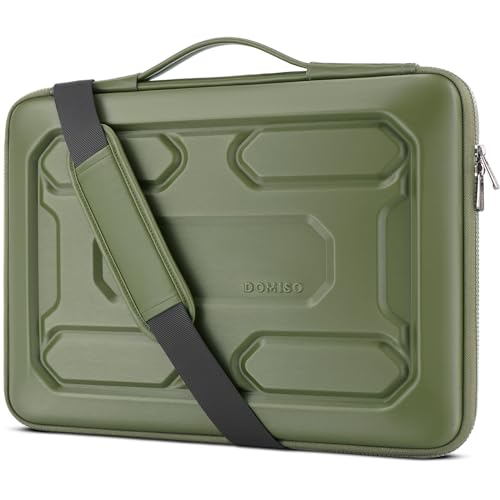 Domiso EVA Laptop Bag 17,3 pollici borsa laptop verde impermeabile