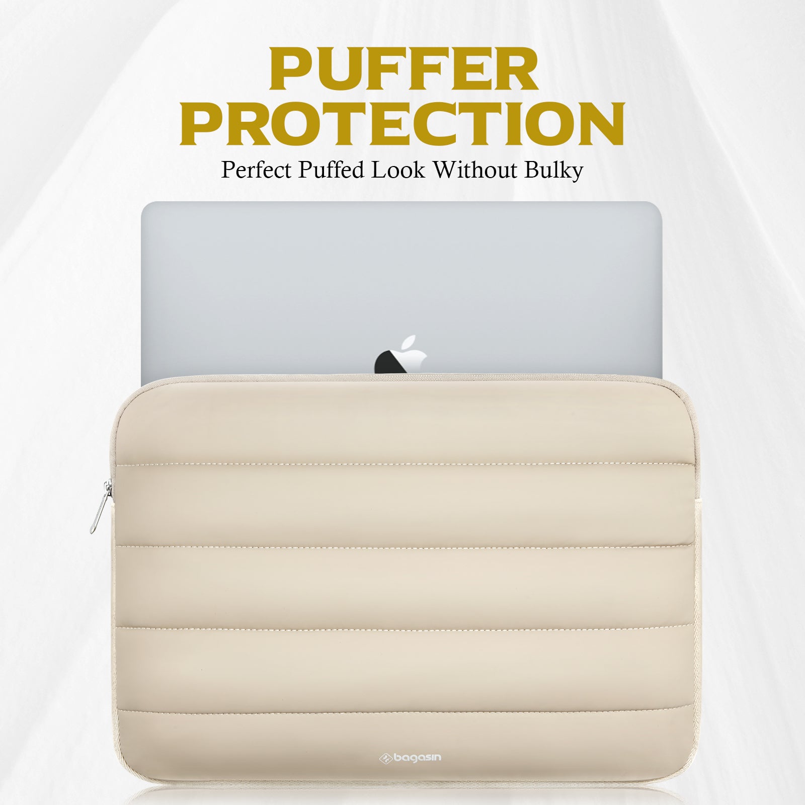 Bagasin Puffy Laptop Sleeve custodia laptop morbida idrorepellente