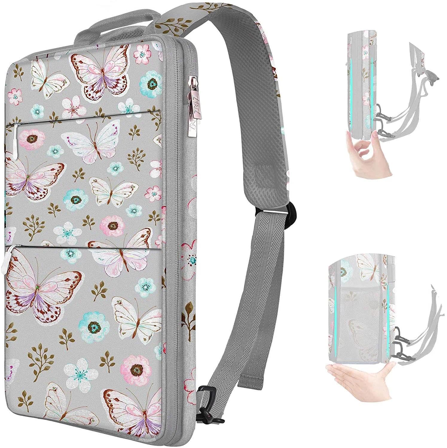 ZINZ Backpacks B05K01 zaino laptop 15–16 pollici espandibile