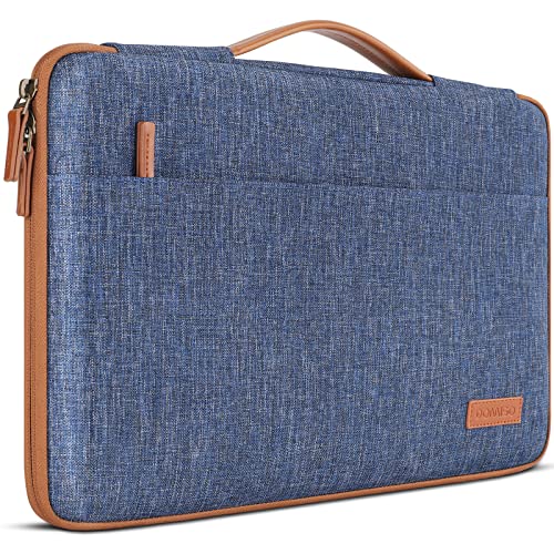Domiso Laptop Sleeve 17,3 Pollici custodia laptop blu impermeabile