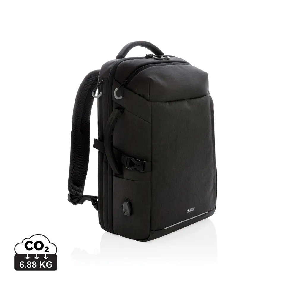 Swiss Peak Borse weekend Zaino da viaggio weekend XXL AWARE™ nero 17″