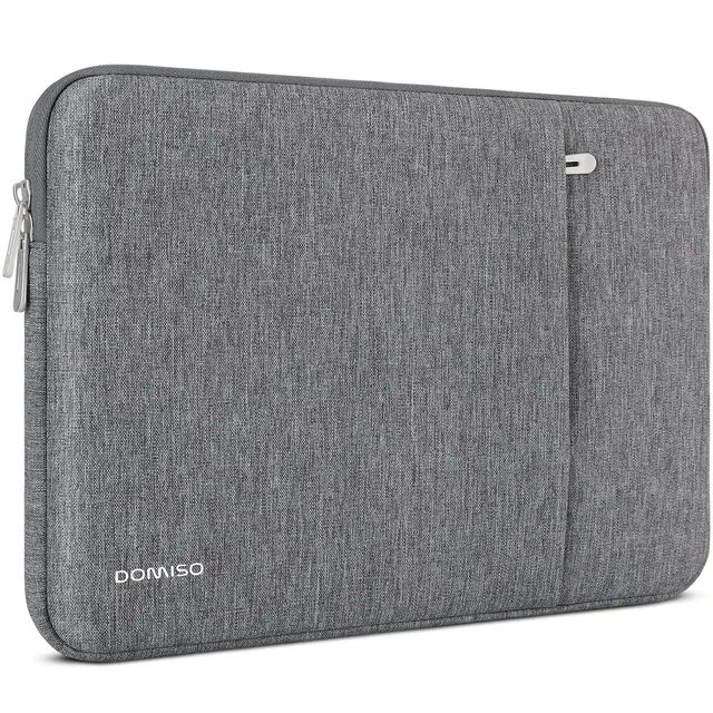 Domiso Laptop Sleeve 17,3 pollici custodia grigia impermeabile