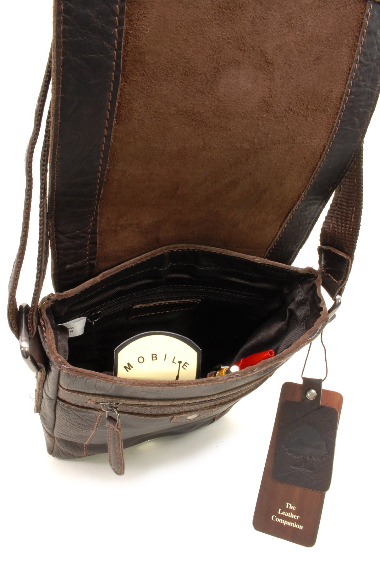 Ashwood Man Bags & Briefcases 8341 borsa a tracolla A5 in pelle