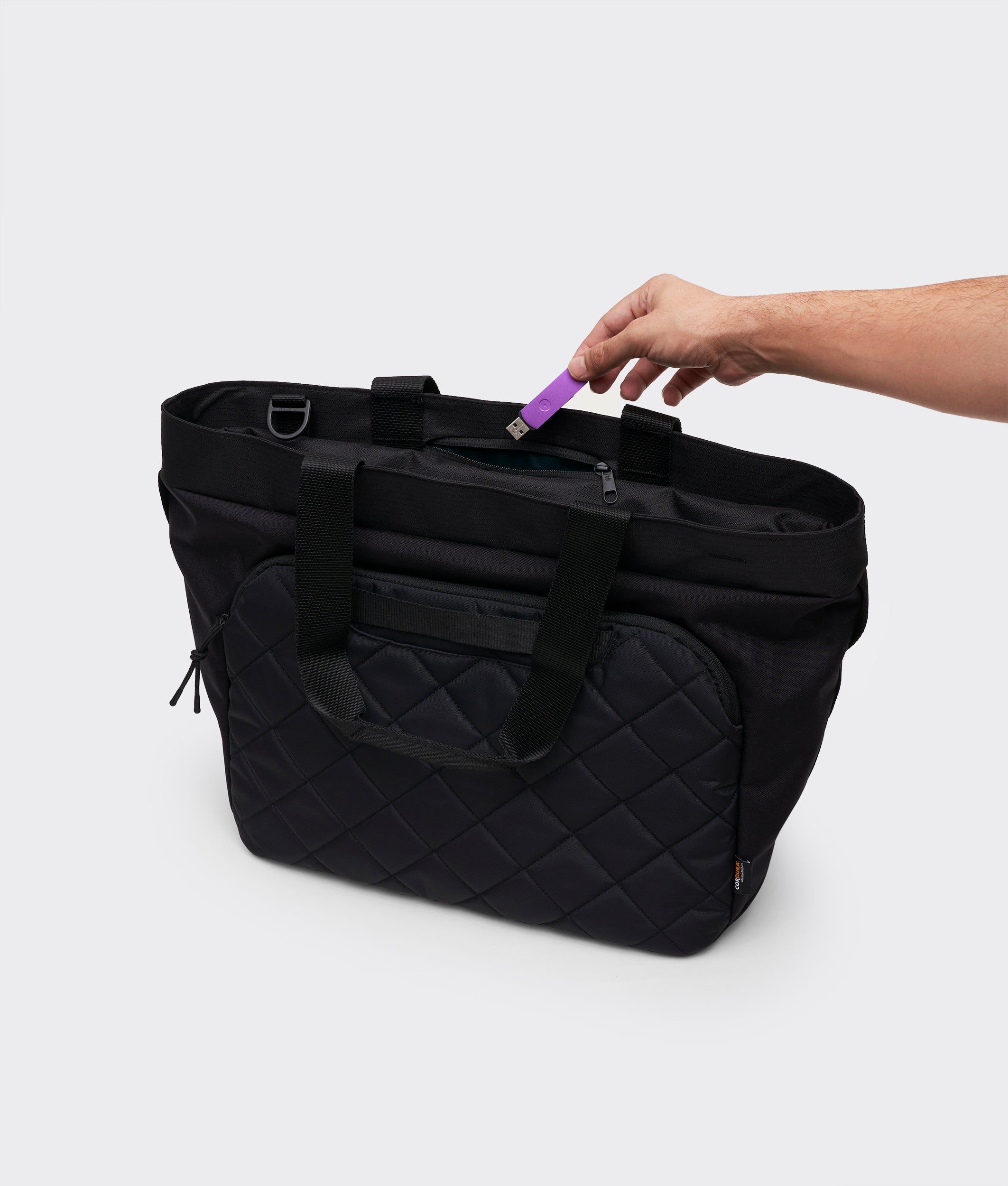 Crumpler Tote Bags Tooney Bin borsa tote Andee Frost per vinili