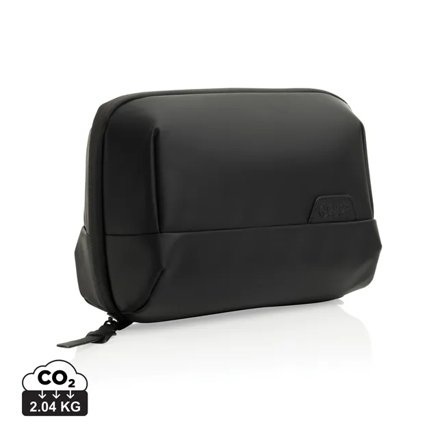 Swiss Peak OSLO pochette da viaggio nera 24×11×16 cm, fodera lavabile