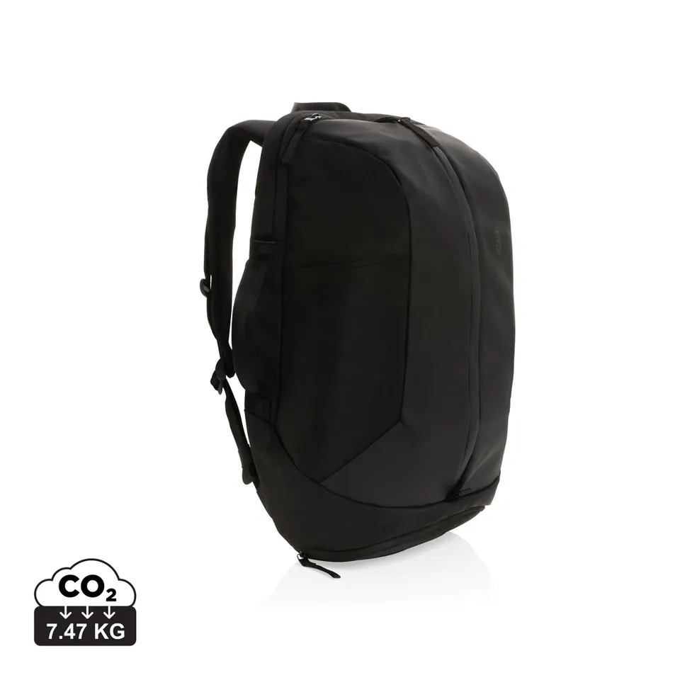Swiss Peak Zaini AWARE™ RPET 15.6″ zaino lavoro/palestra nero ibrido