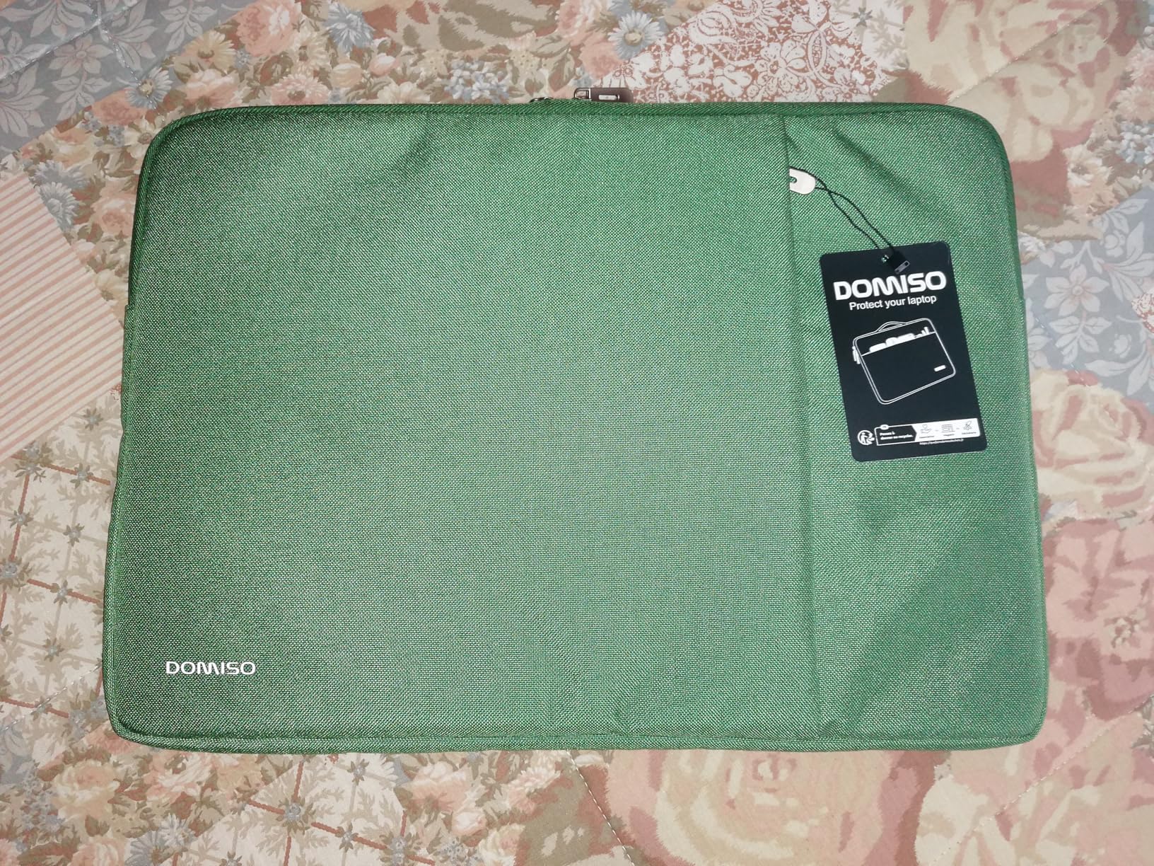 Domiso Laptop Sleeve 17,3" custodia laptop verde avocado impermeabile