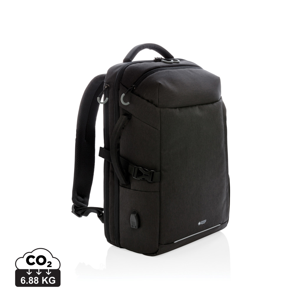 Swiss Peak Borse weekend Zaino da viaggio weekend XXL AWARE™ nero 17″
