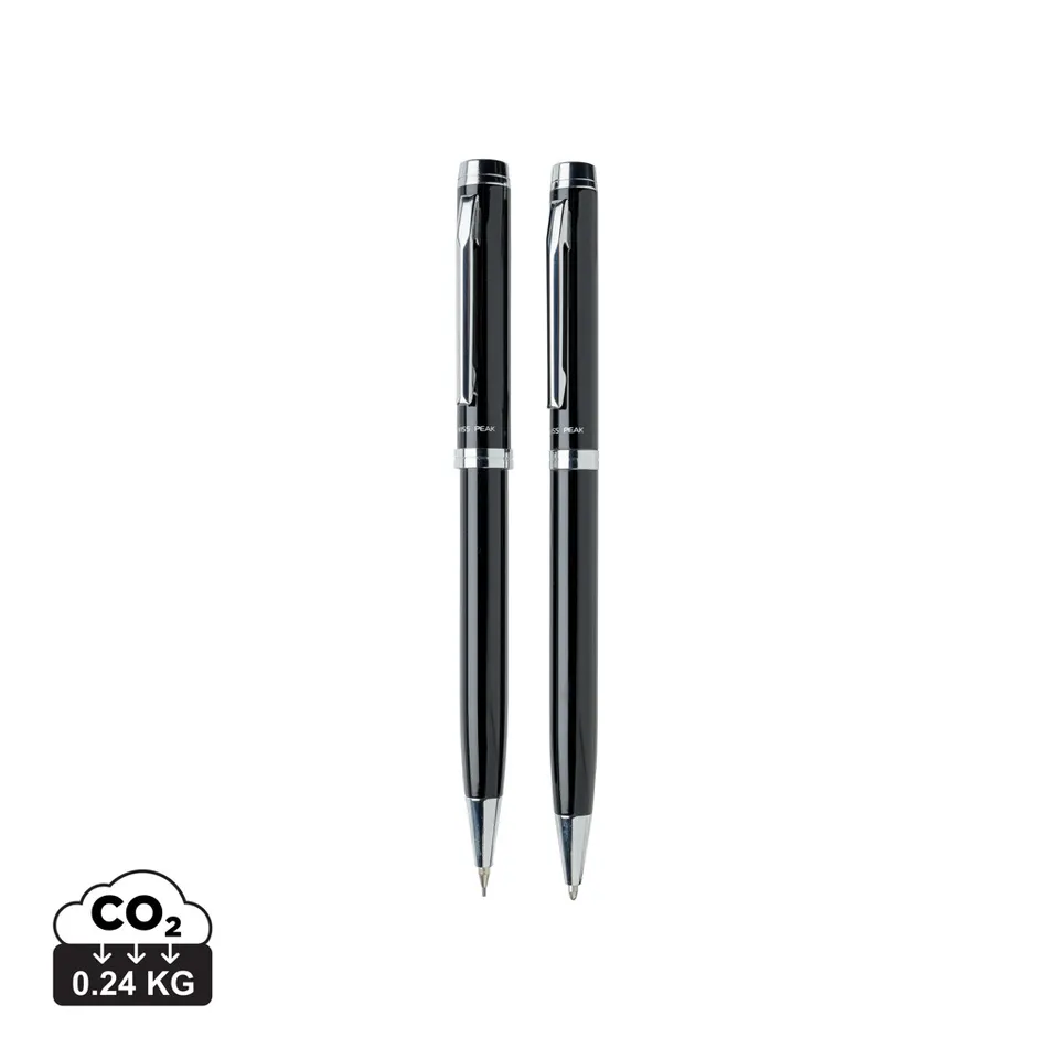 Swiss Peak Ufficio & Scrittura Luzern set penne nero con matita 0,7 mm