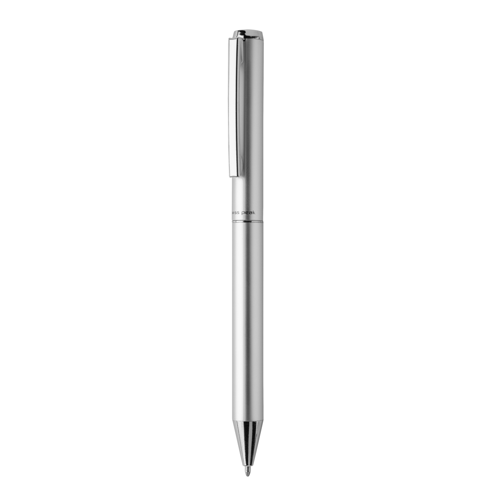 Swiss Peak Ufficio & Scrittura Cedar penna in alluminio riciclato RCS argento