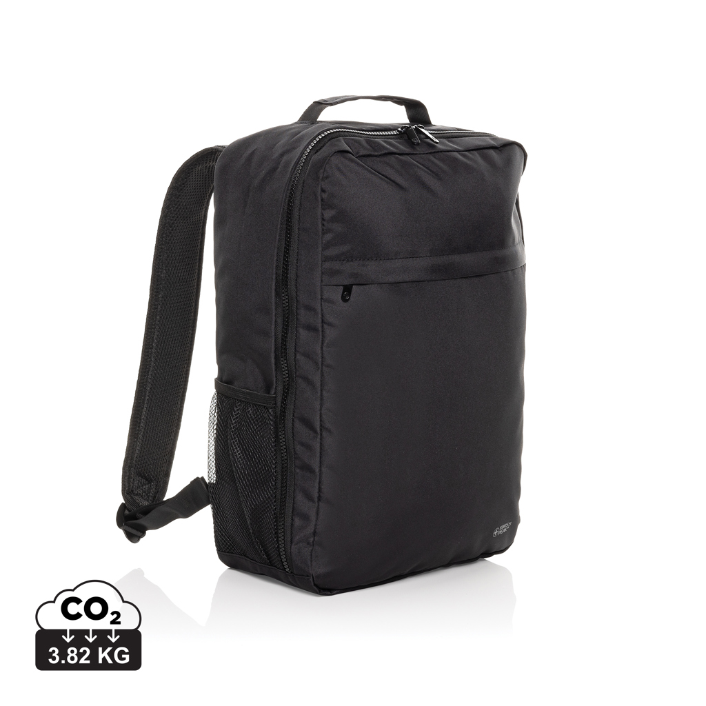 Swiss Peak Zaini Essential zaino porta PC 15,6″ nero in rPET