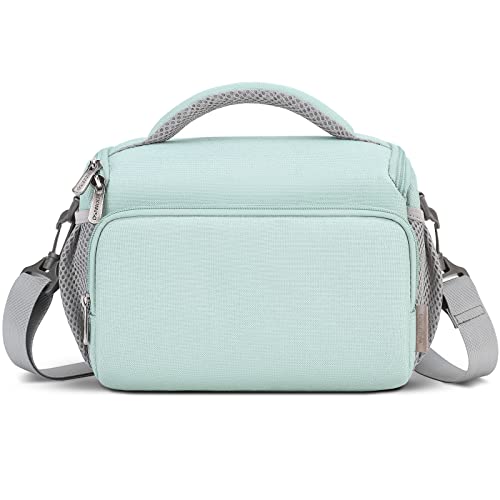 DOMISO DSLR Camera Bag borsa fotocamera verde menta impermeabile