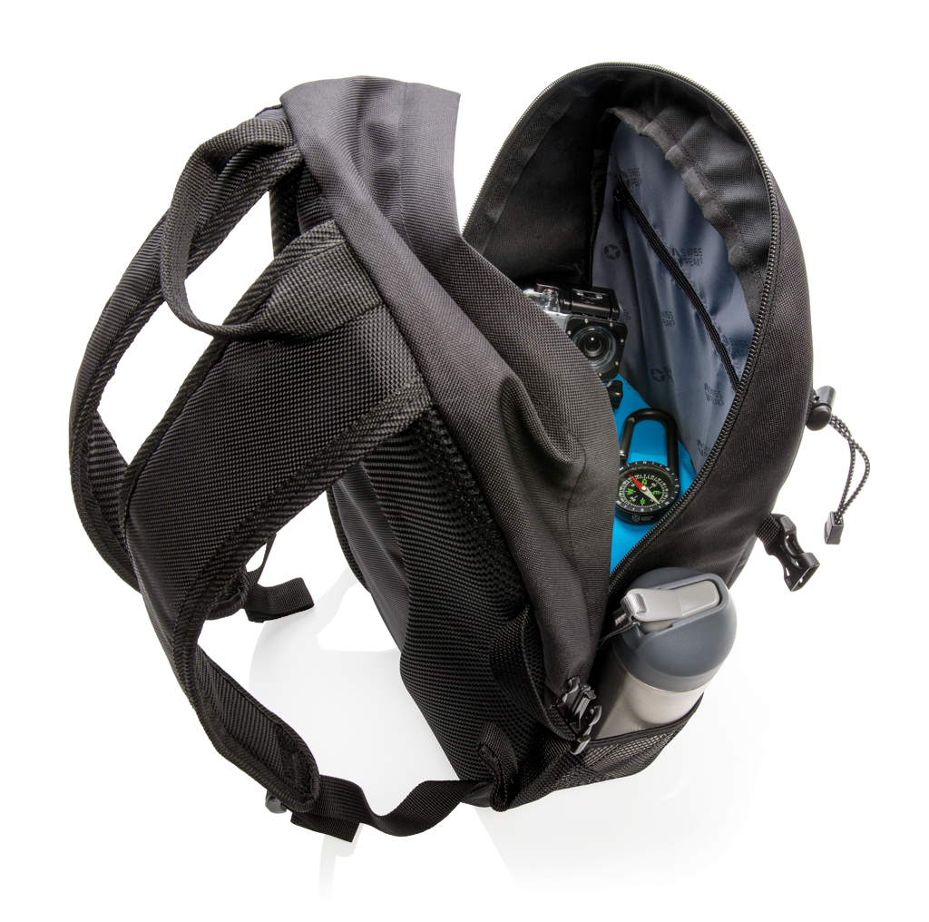 Swiss Peak Zaini Zaino outdoor nero 20 L schienale imbottito
