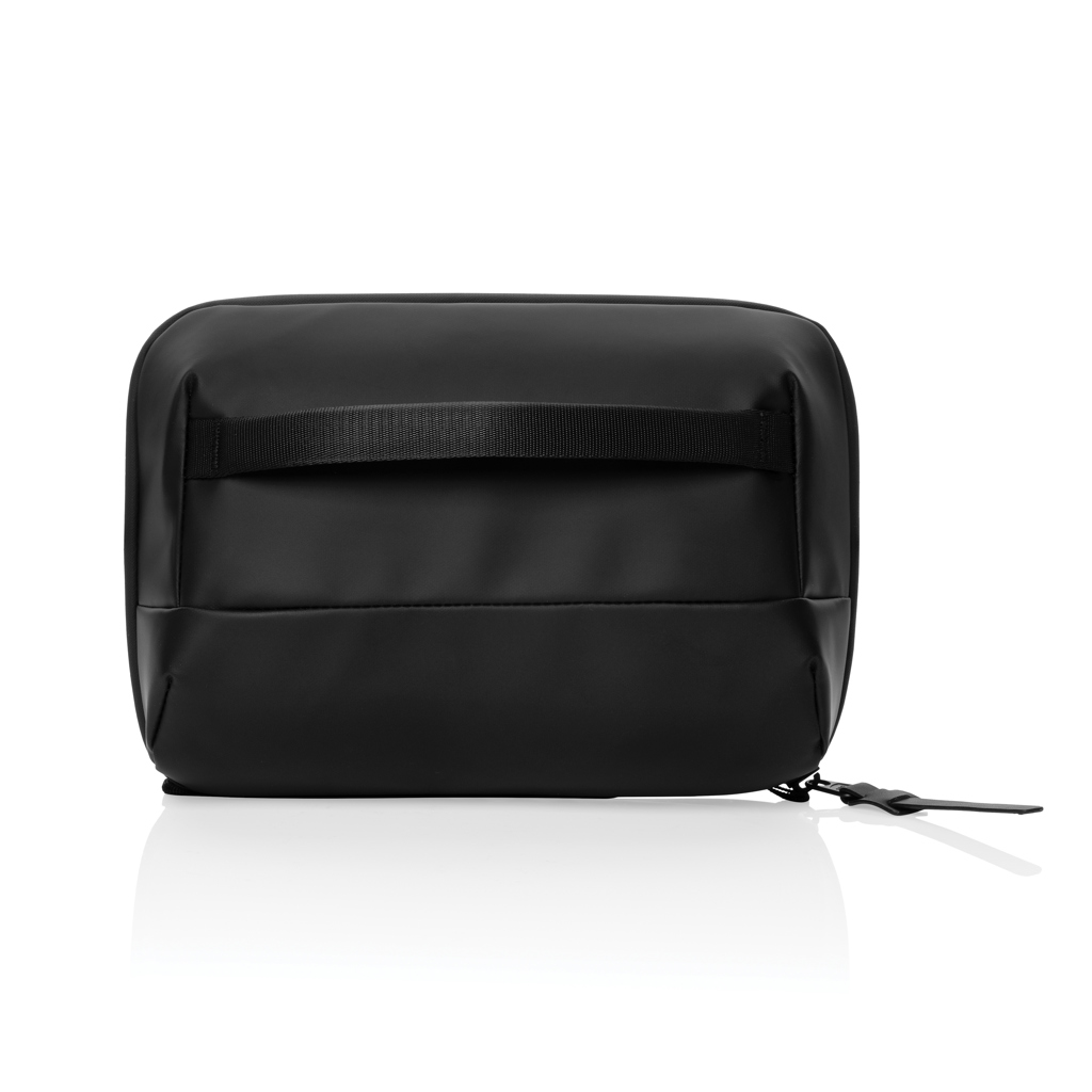 Swiss Peak OSLO pochette da viaggio nera 24×11×16 cm, fodera lavabile
