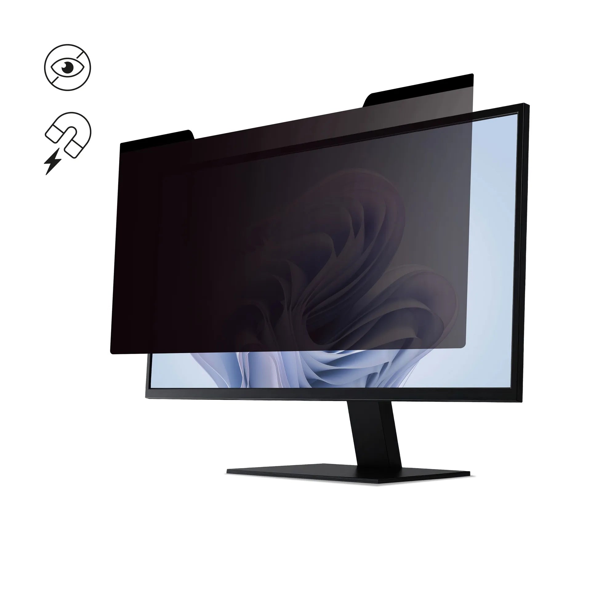 BASE XXO Screen Filters DELL P2422H/HE, P2425H/HE, P2419H/HC 23.8 filtro privacy magnetico 4 vie