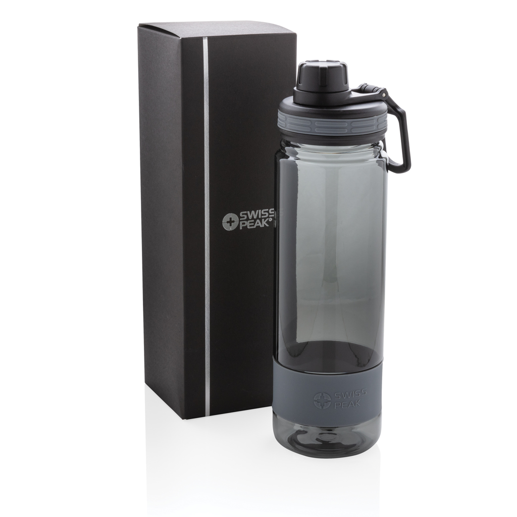 Swiss Peak Articoli per bevande Bottiglia in tritan grigia 750 ml ermetica