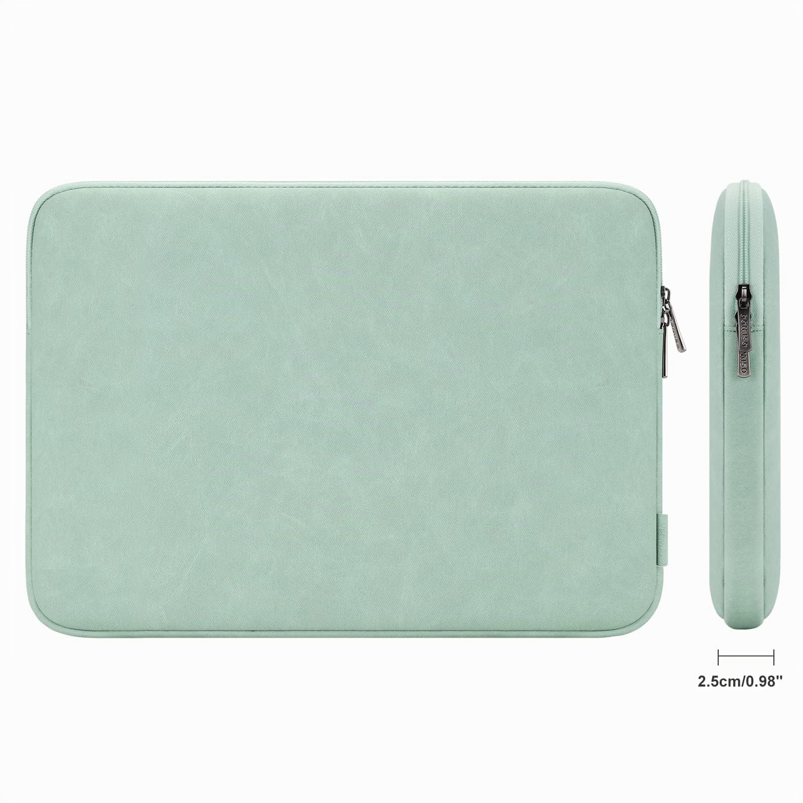 Domiso Laptop Sleeve 17.3 Pollici custodia laptop Verde Chiaro impermeabile