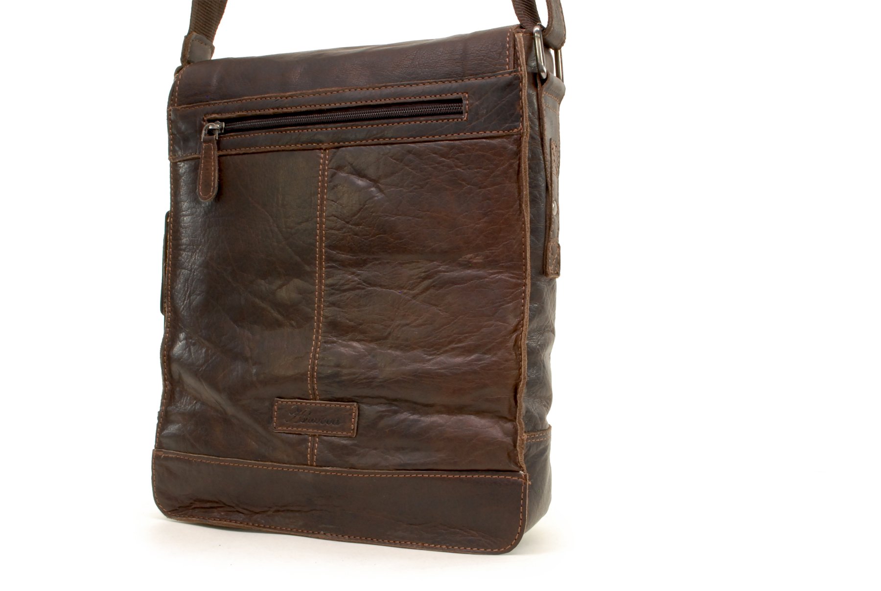 Ashwood Man Bags & Briefcases 8342 borsa a tracolla in pelle di bufalo A4