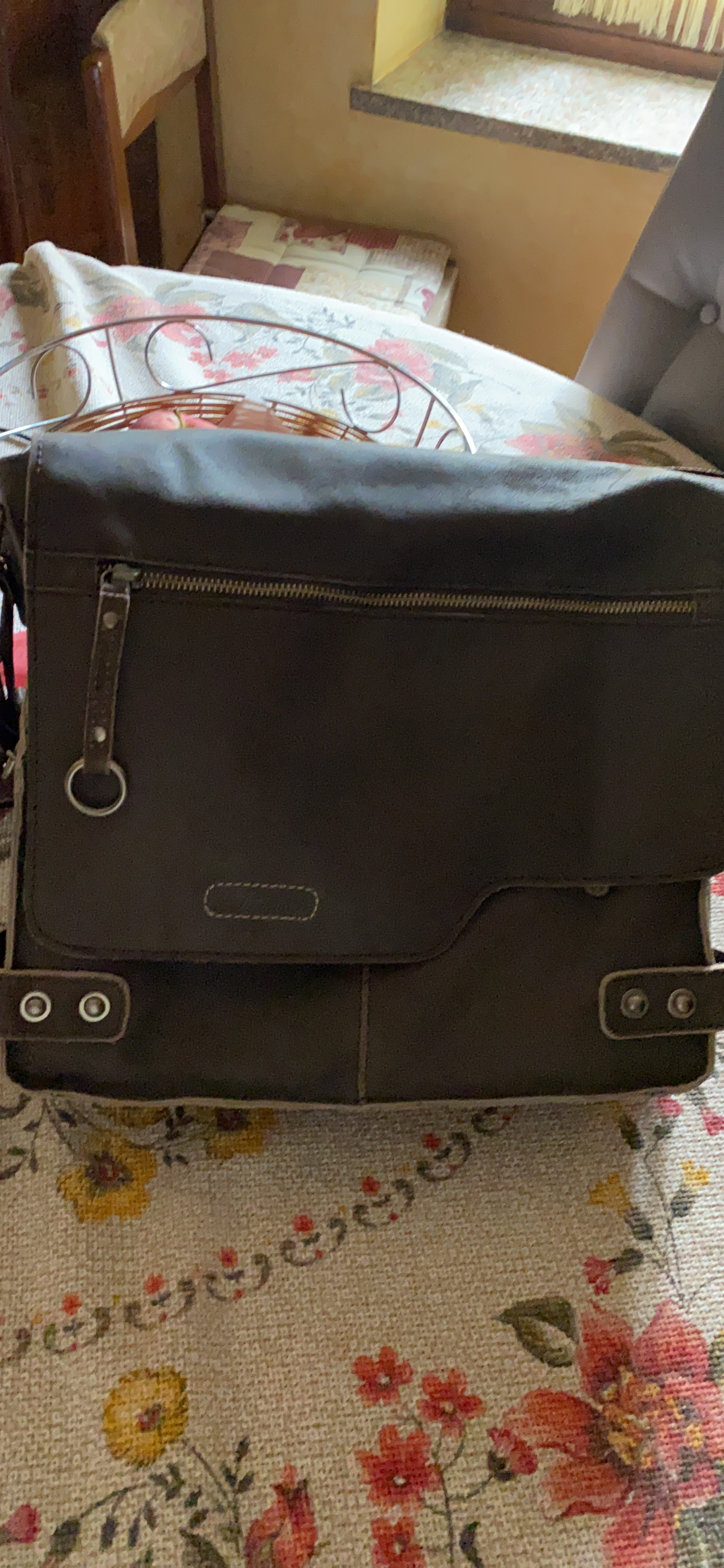 Ashwood Borse uomo e cartelle 8353 borsa a tracolla marrone in pelle