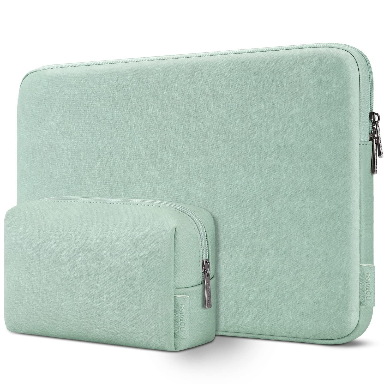 Domiso Laptop Sleeve 17.3 Pollici custodia laptop Verde Chiaro impermeabile