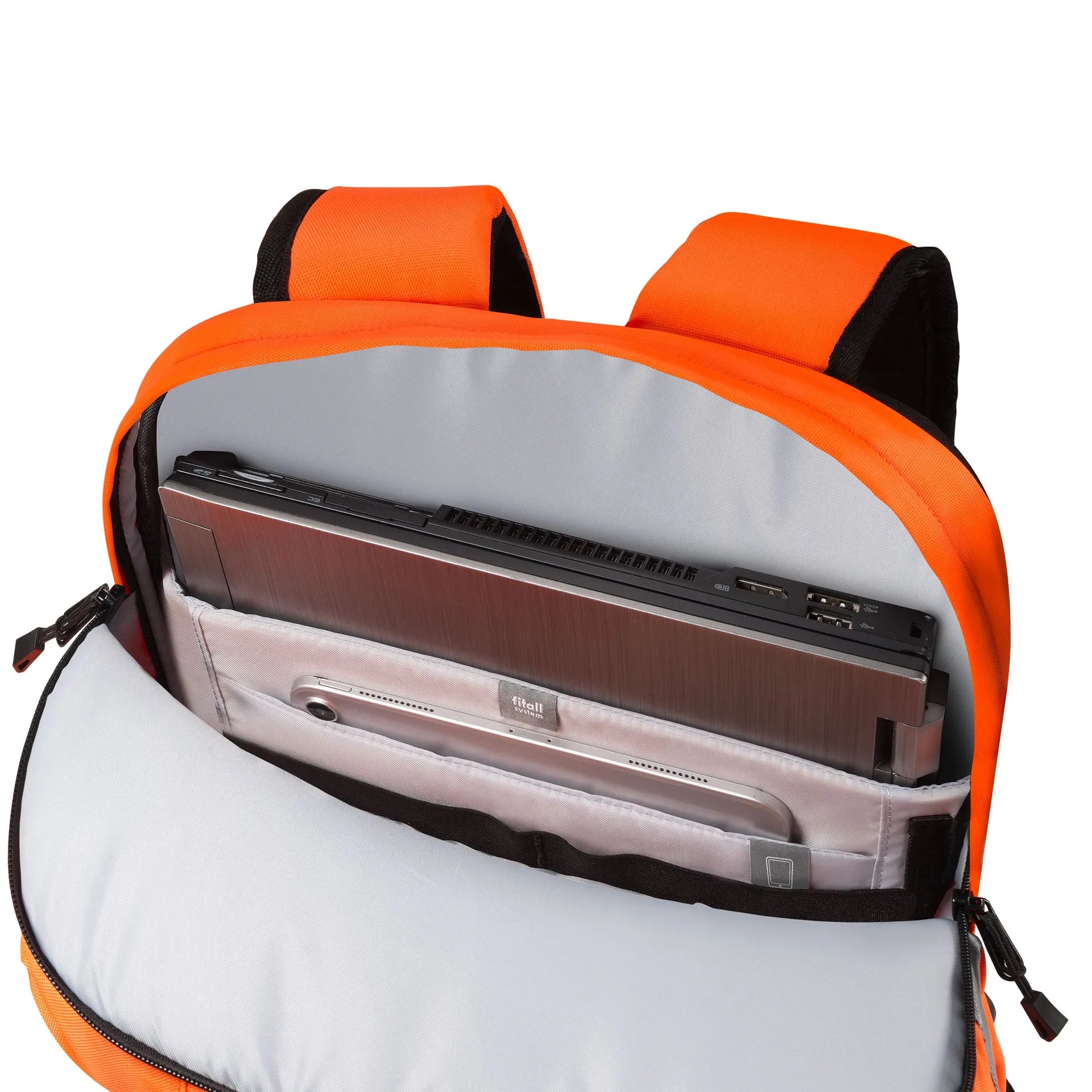 BASE XXO Backpacks Backpack HI-VIS 32-38 Litre Orange zaino alta visibilità arancione