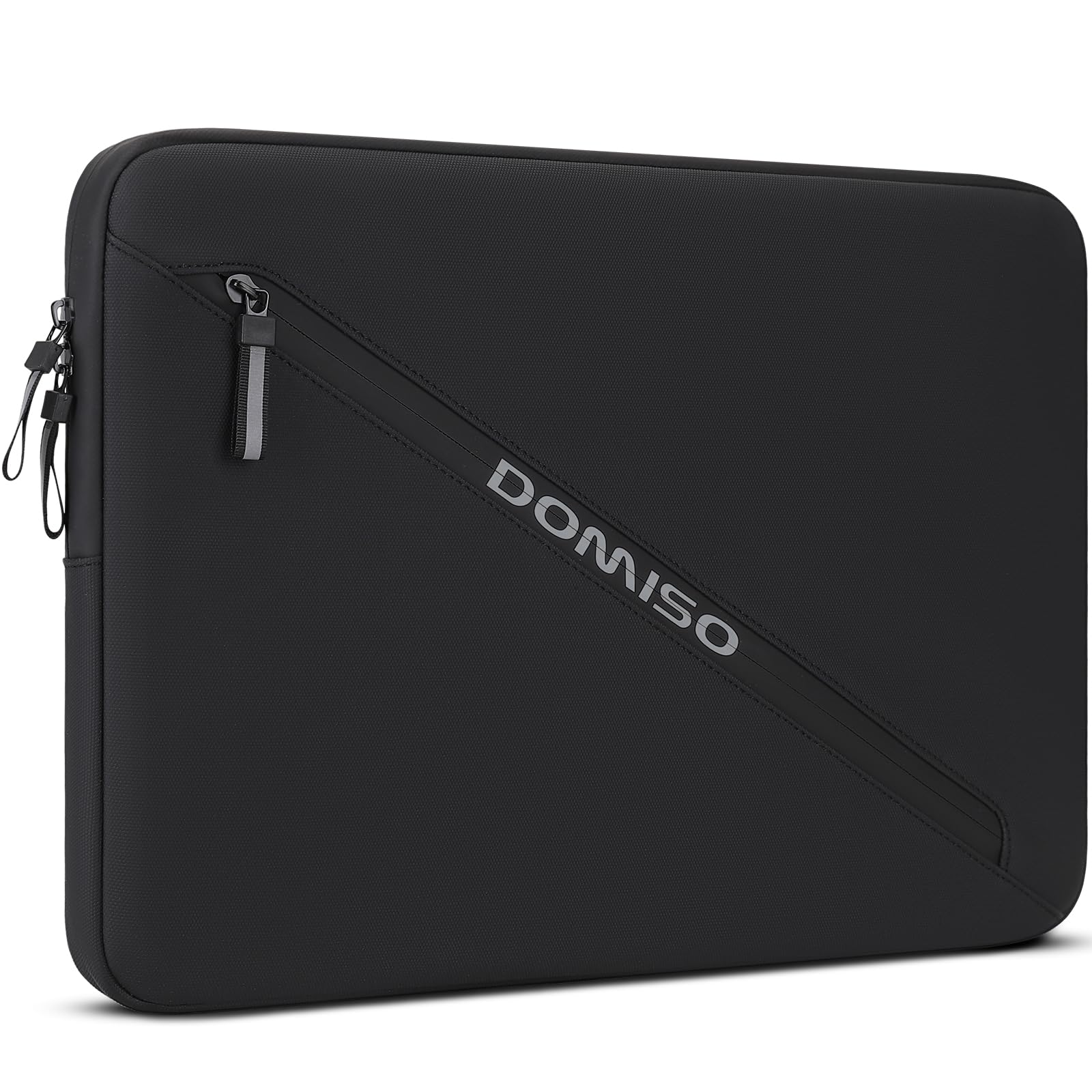 Domiso Laptop Sleeve 17,3 pollici custodia nera impermeabile