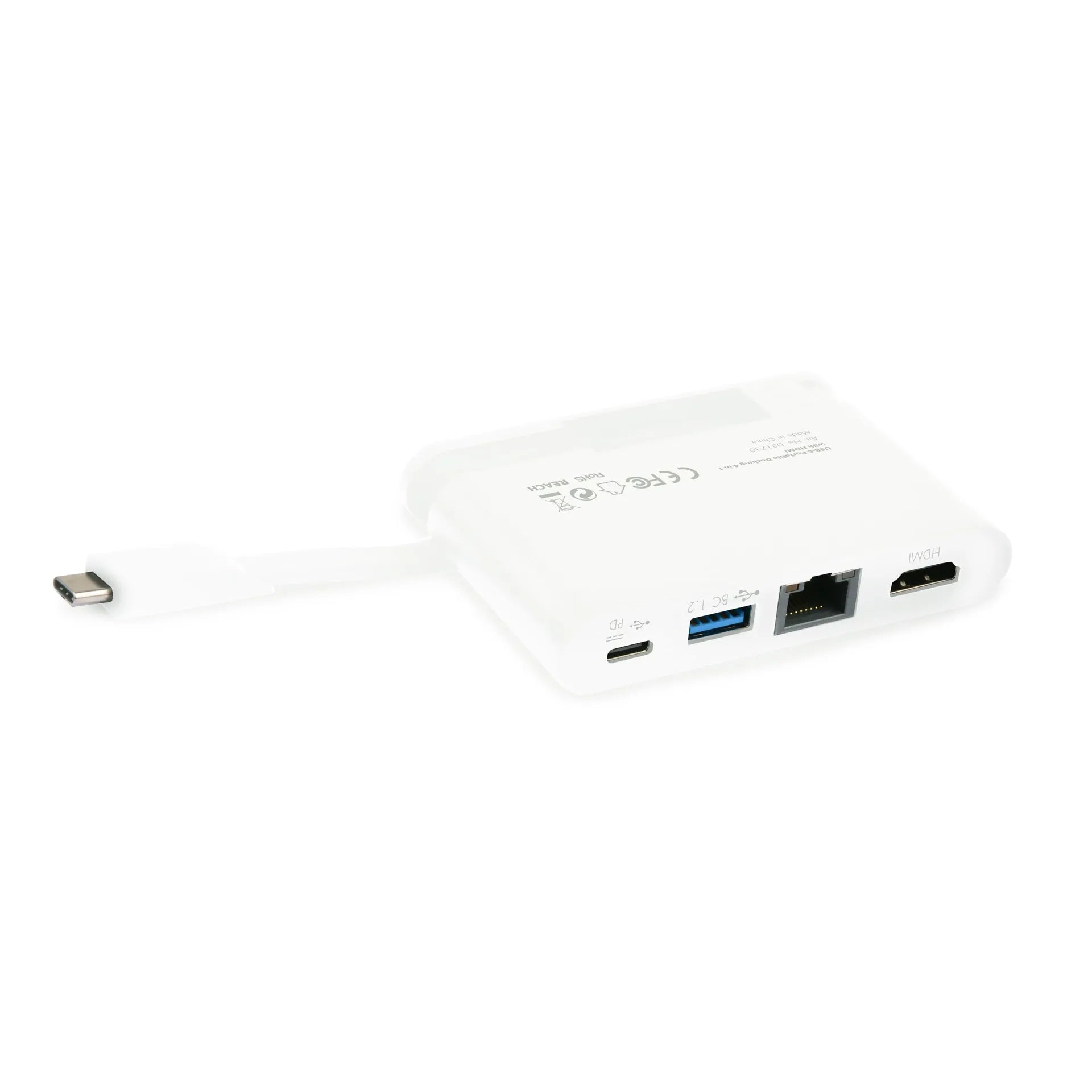 BASE XXO Docking Stations USB-C Portable Docking 4-in-1 with HDMI docking station