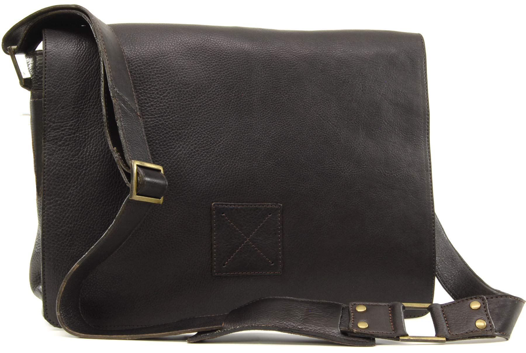 Ashwood Man Bags & Briefcases Pedro borsa messenger in pelle capiente