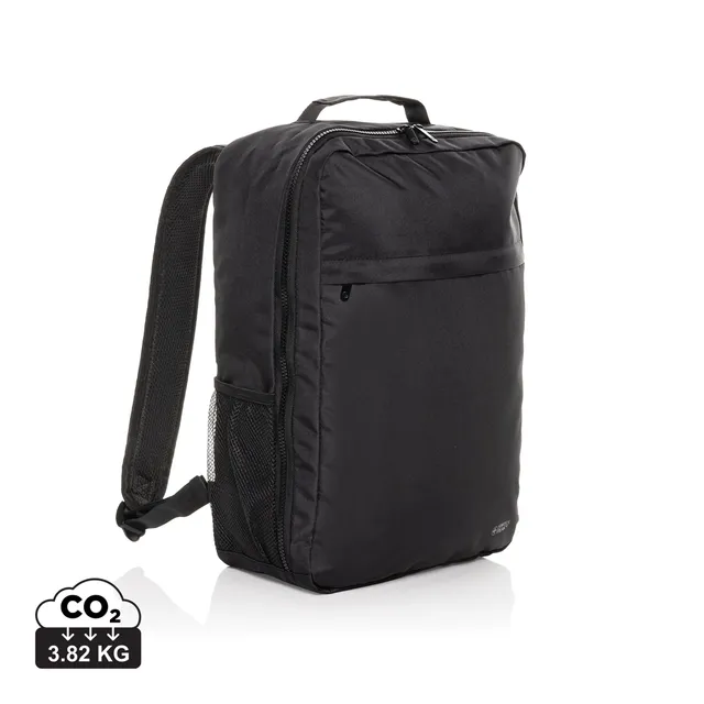 Swiss Peak Zaini Essential zaino porta PC 15,6″ nero in rPET