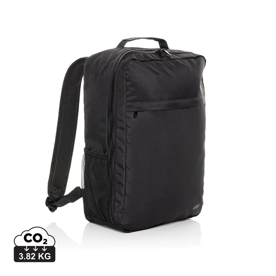 Swiss Peak Zaini Essential zaino porta PC 15,6″ nero in rPET