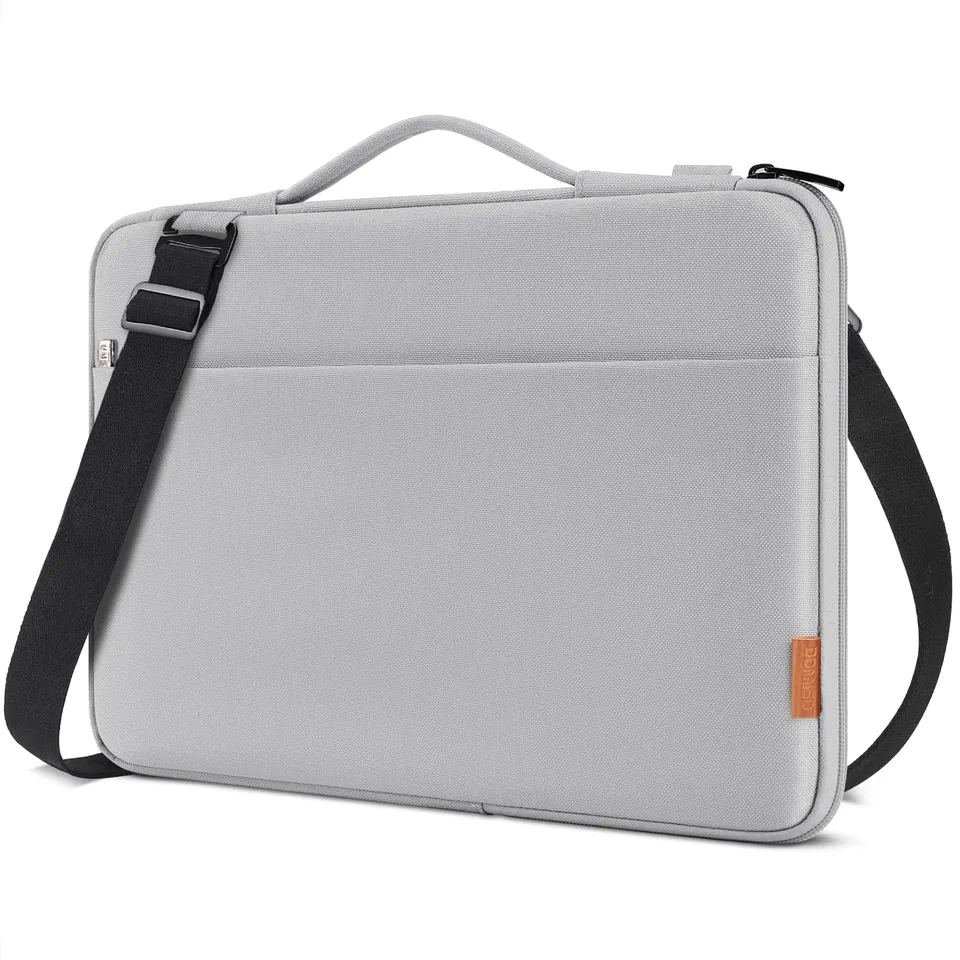 Domiso Laptop Sleeve custodia laptop 17,3" grigia impermeabile