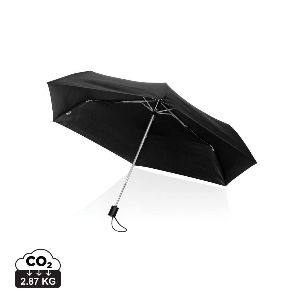 Swiss Peak Ombrelli ultraleggero automatico pieghevole nero rPET AWARE