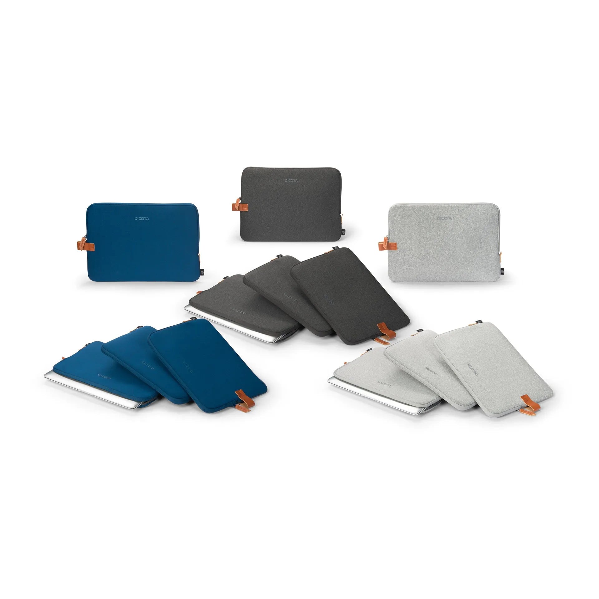 BASE XXO Sleeves Skin URBAN 13 navy custodia laptop blu navy impermeabile