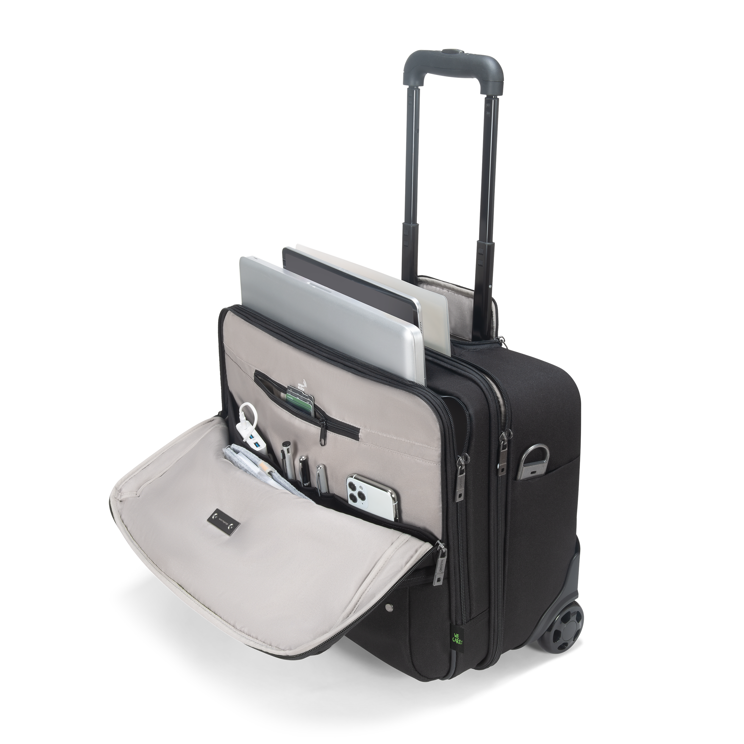 BASE XXO Laptop Bags Multi Roller FIVE 15-17.3 trolley porta laptop riciclato