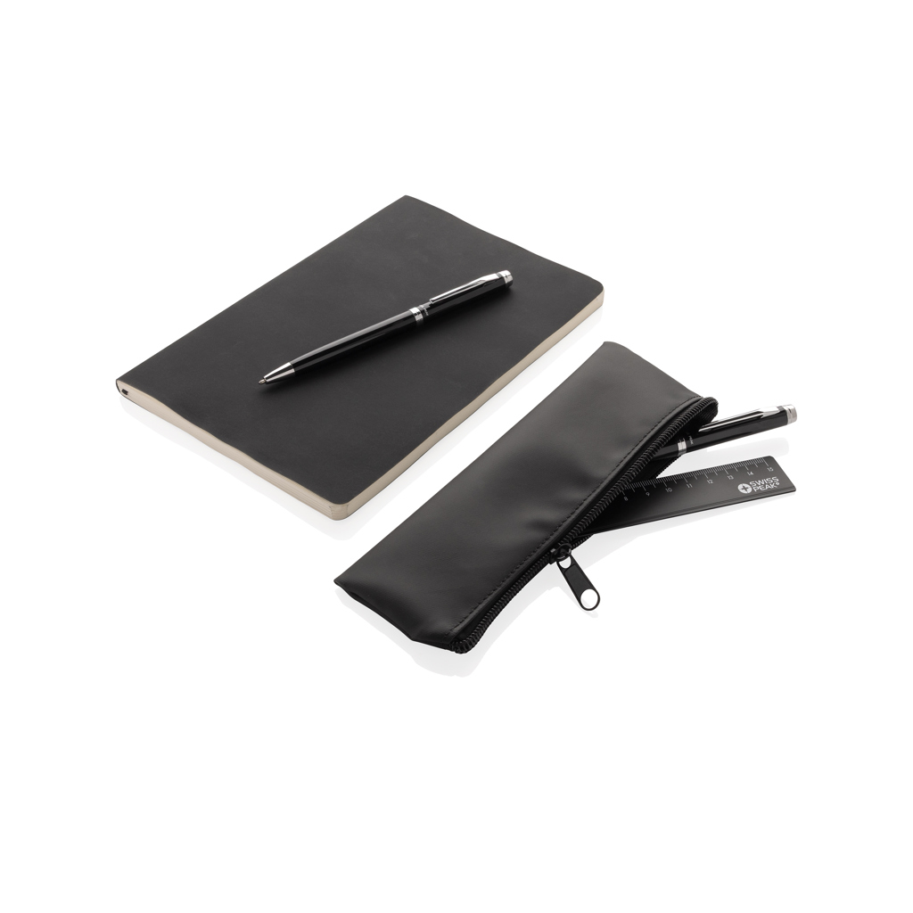 Swiss Peak Ufficio & Scrittura Set ufficio OSLO RCS nero 64% riciclato