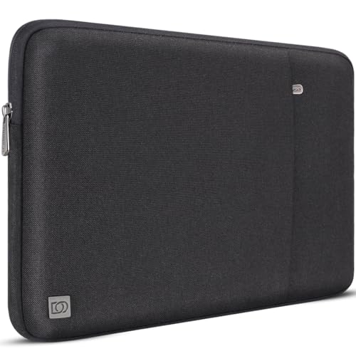 DOMISO Laptop Sleeve 17,3" custodia laptop nera antiurto