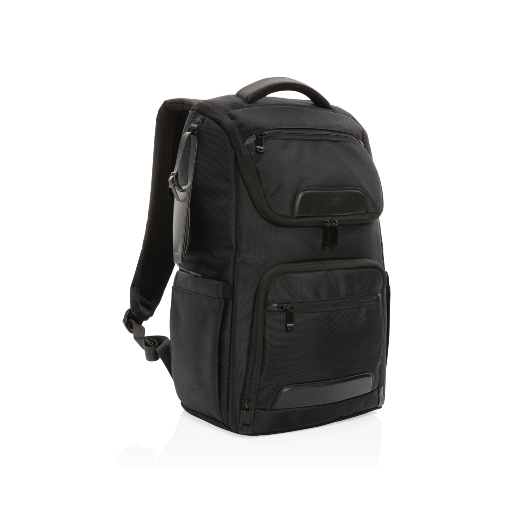 Swiss Peak Zaini Voyager zaino porta PC 15,6″ nero, 1 pezzo RFID