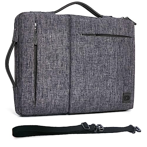 Domiso Laptop Sleeve 14 Pollici custodia laptop grigia impermeabile